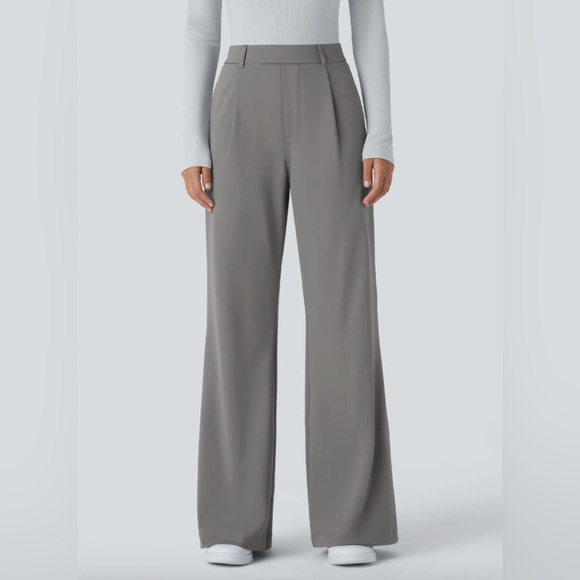 HALARA Pants - Halara NWT Flex™ High Waisted Pocket Work Flare Pants | Sz Medium